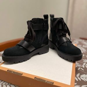 New Ugg Zorrah Boot Black Suede Leather Waterproof Women's 5 EU 36 UK 3 …